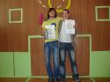študenti ocenení za badminton študenti ocenení za badminton
